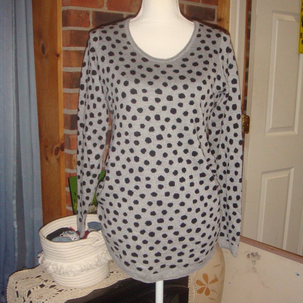 Mama H&M Polka Dot Wool Blend Sweater Maternity